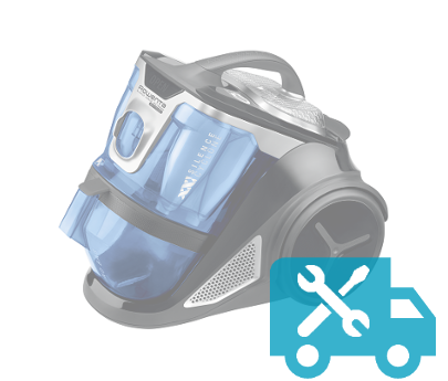 Forfait de réparation avec transport aspirateur avec et sans sac Rowenta
