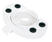 Couvercle blanc du bac à poussière RS-RT3891 Couvercle blanc du bac à poussière RS-RT3891