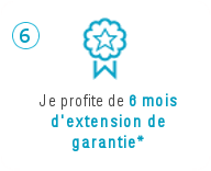 Extension de garantie de 6 mois